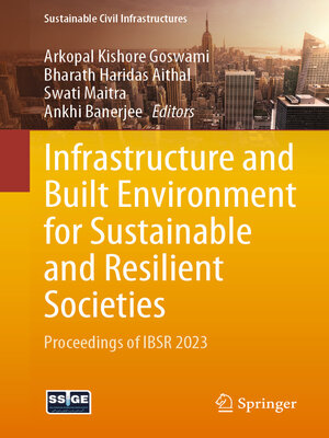 cover image of Infrastructure and Built Environment for Sustainable and Resilient Societies